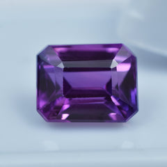 Beautiful Tanzanite Gem 4.90 Carat Emerald Cut Certified Purple Tanzanite Natural Loose Gemstone December Birthstone Gem Most Adorable Purple Gem