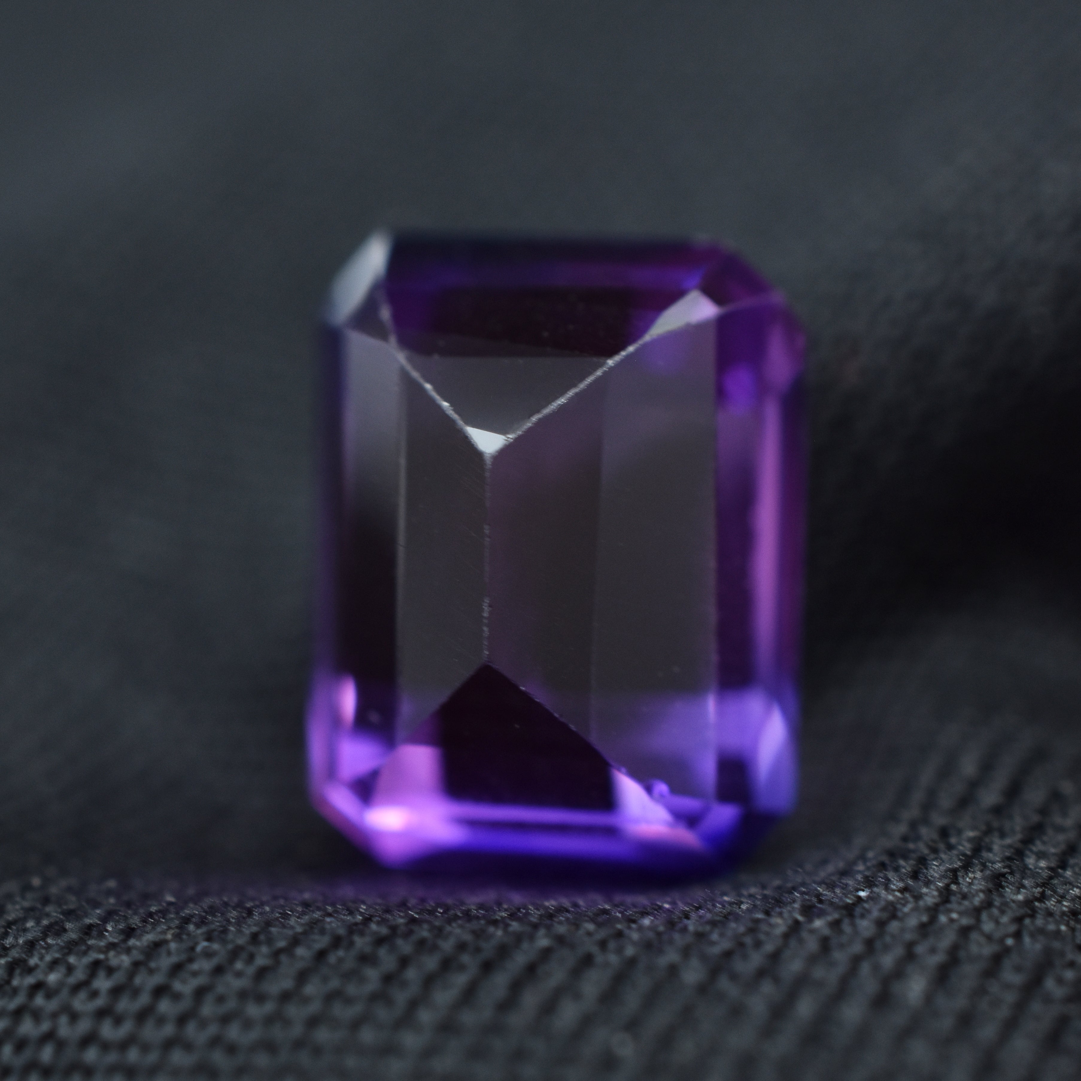 Beautiful Tanzanite Gem 4.90 Carat Emerald Cut Certified Purple Tanzanite Natural Loose Gemstone December Birthstone Gem Most Adorable Purple Gem