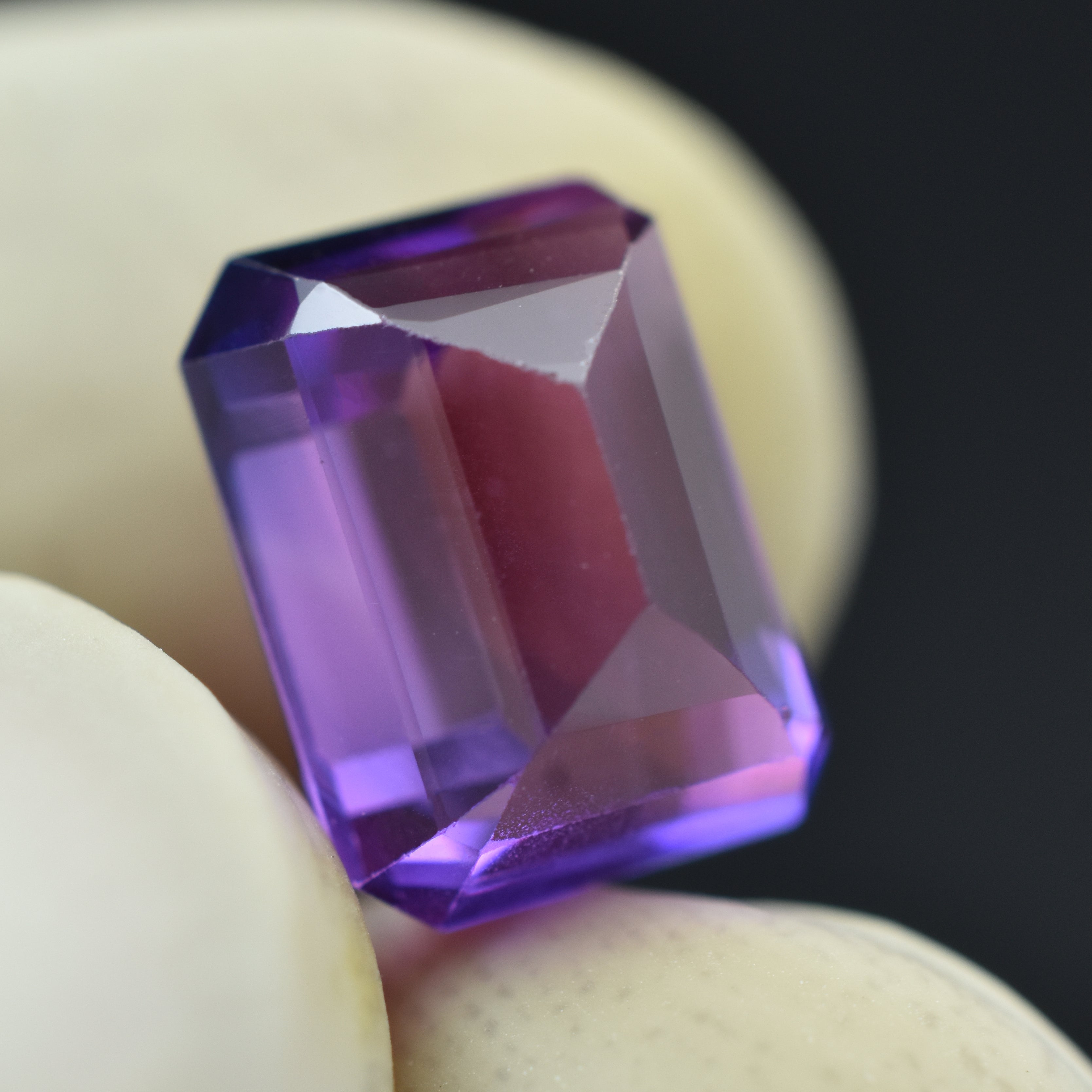 Beautiful Tanzanite Gem 4.90 Carat Emerald Cut Certified Purple Tanzanite Natural Loose Gemstone December Birthstone Gem Most Adorable Purple Gem