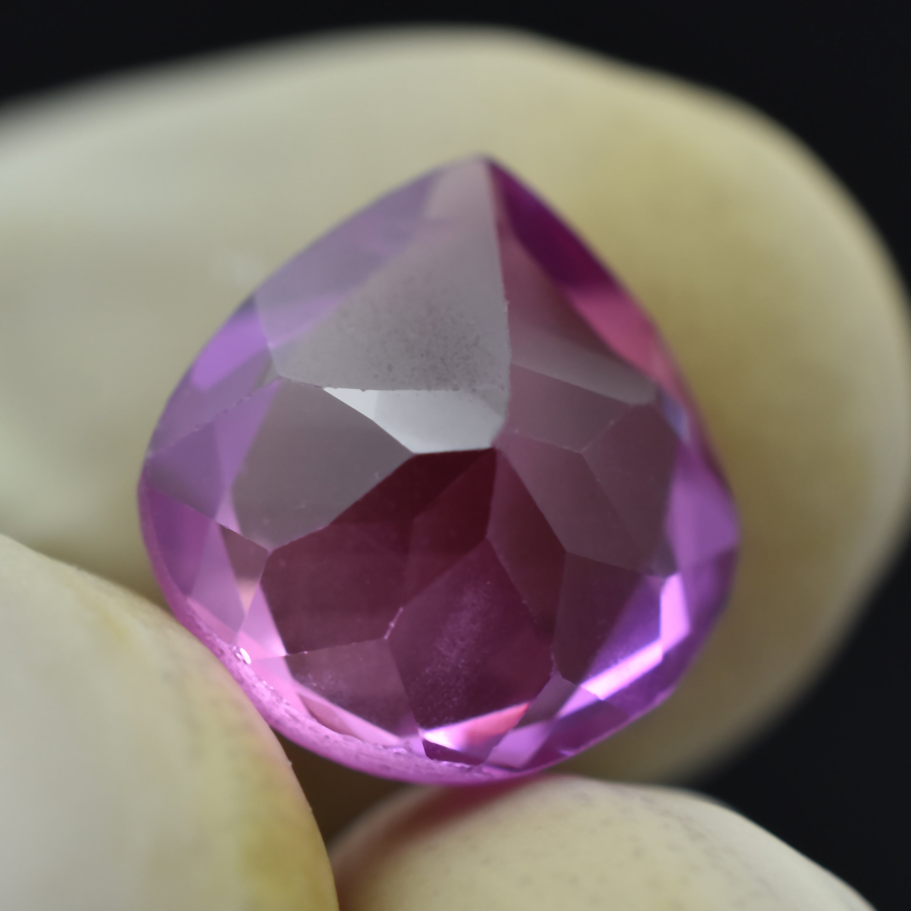 Excellent Cut Sapphire Pink 4.85 Carat Pear Shape Ceylon Sapphire Glistening Pink Sapphire Certified Natural Loose Gemstone