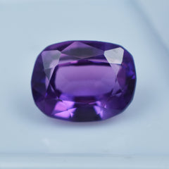 4.10 Carat Natural Purple Tanzanite Certified Cushion Shape Loose Gemstone Tanzania's Most Upcoming & Demandable Gemstone Free Shipping