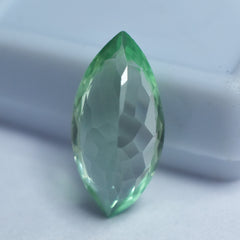 Montana Sapphire 5.85 Carat Marquise Shape Certified Natural Loose Gemstone Bluish Green Sapphire Gemstone