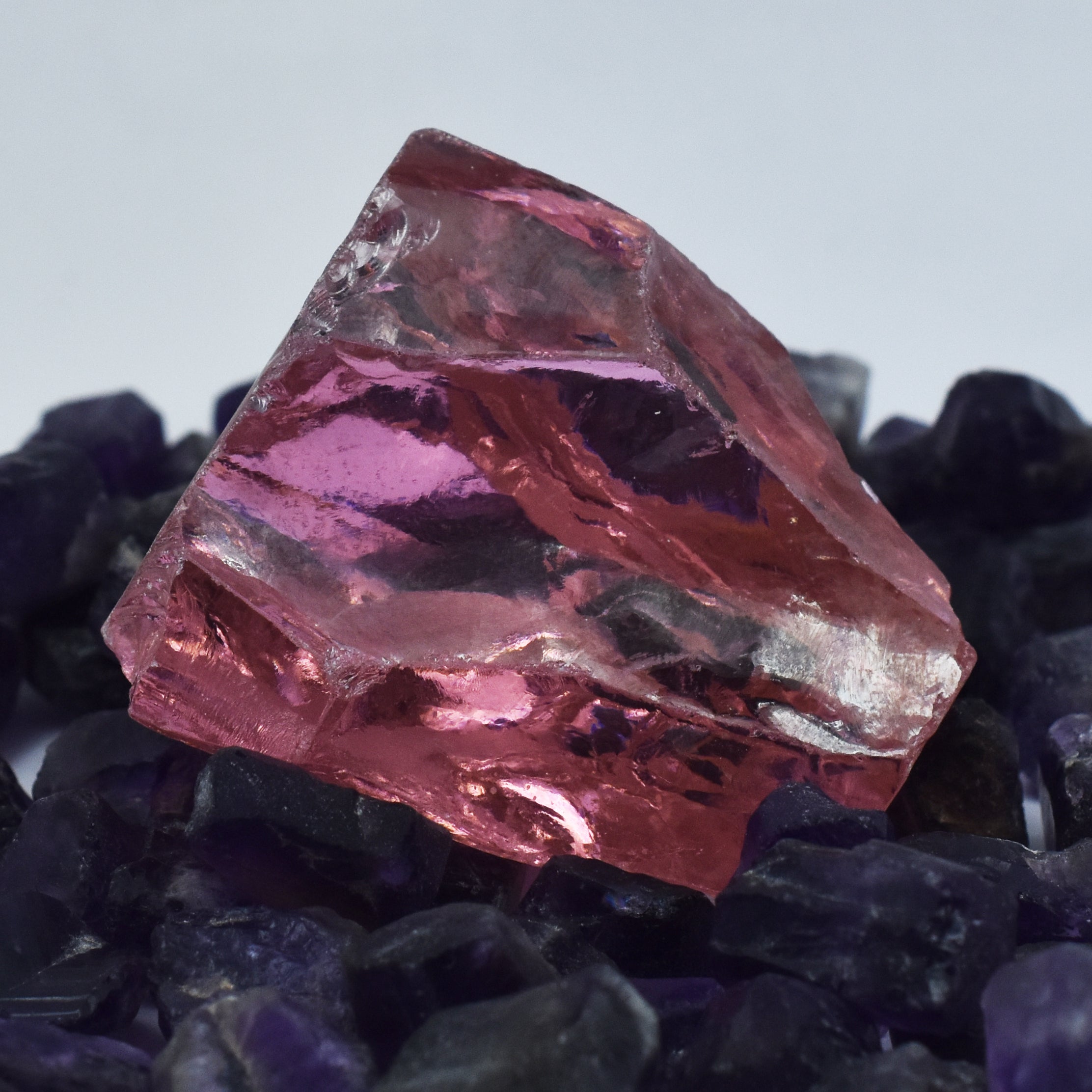 Sapphire Raw Rough 467.80 Carat Pink Sapphire Uncut Natural CERTIFIED Loose Gemstone | Free Shipping & Gift | Best Offer