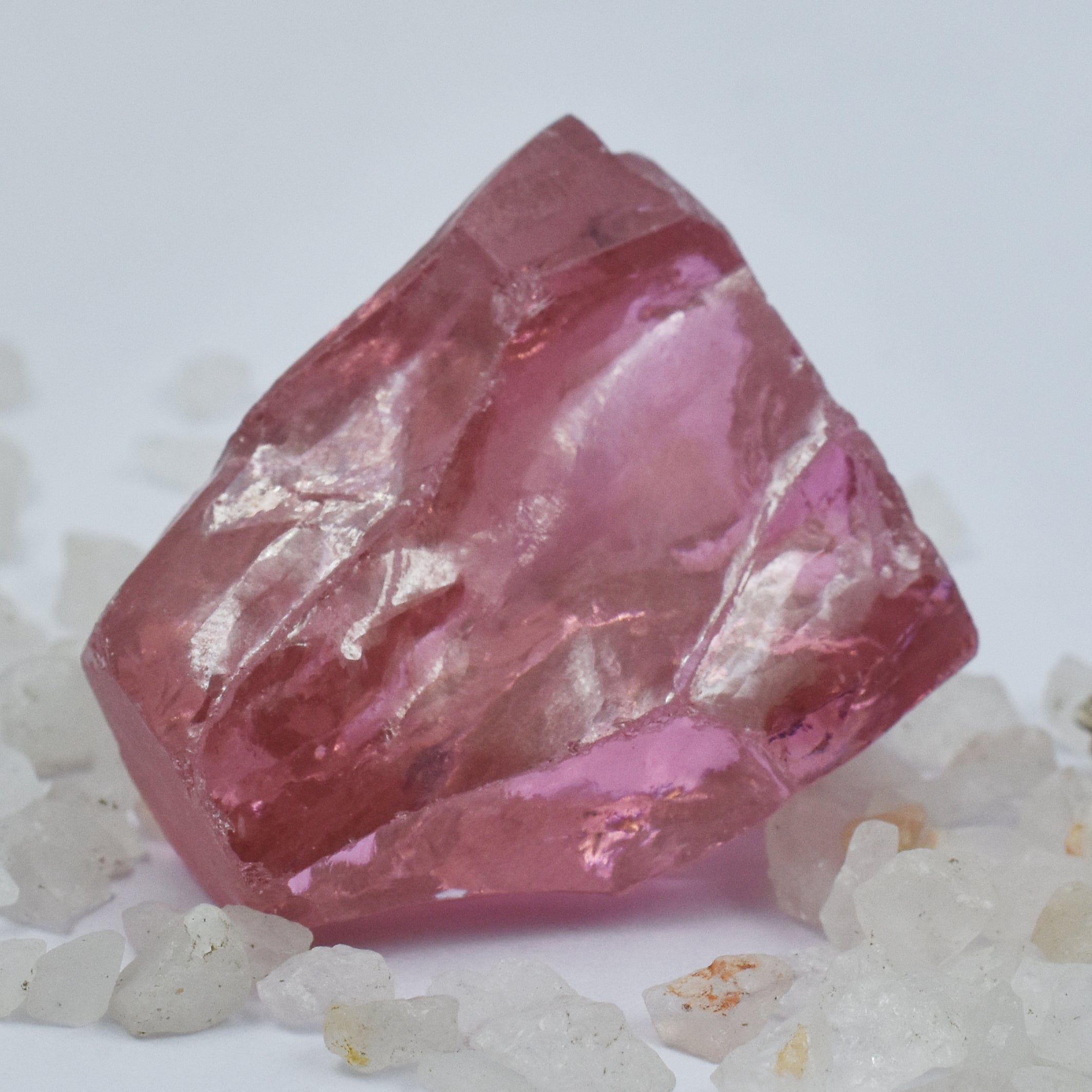 Sapphire Raw Rough 467.80 Carat Pink Sapphire Uncut Natural CERTIFIED Loose Gemstone | Free Shipping & Gift | Best Offer