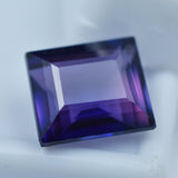 Certified Tanzanite Gem Best For Good Luck & Spiritual Growth 7.15 Ct Emerald Cut Natural Most Adorable Purple Tanzanite Gemstone Loose