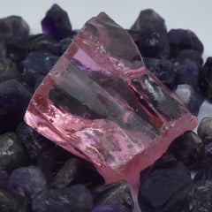 Natural CERTIFIED Uncut Rough Sapphire 420.65 Carat Pink Natural Sapphire Loose Gemstone | Free Shipping Free Gift | Best Offer