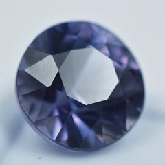 Natural Alexandrite Round Cut Color-Change Certified 7.15 Carat Loose Gemstone Best For Color Transformation & Protection