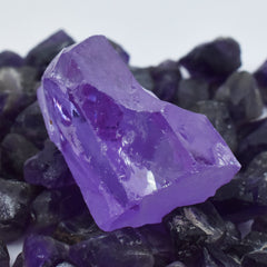 Natural Raw Rough 196.65 Carat Purple Sapphire Uncut Rough Certified Loose Gemstone | Best For Preservation of Natural Beauty & Customization | Bumper Offer