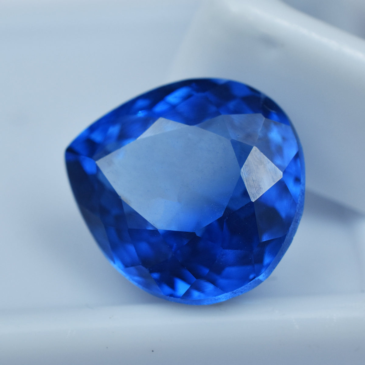 Gorgeous Blue Teal Sapphire Pear Shape 9.00 Carat Certified Natural Loose Gemstone Sapphire Blue Helps To Enhanced Intuition & Communication Very Beautiful Teal Sapphire Gem