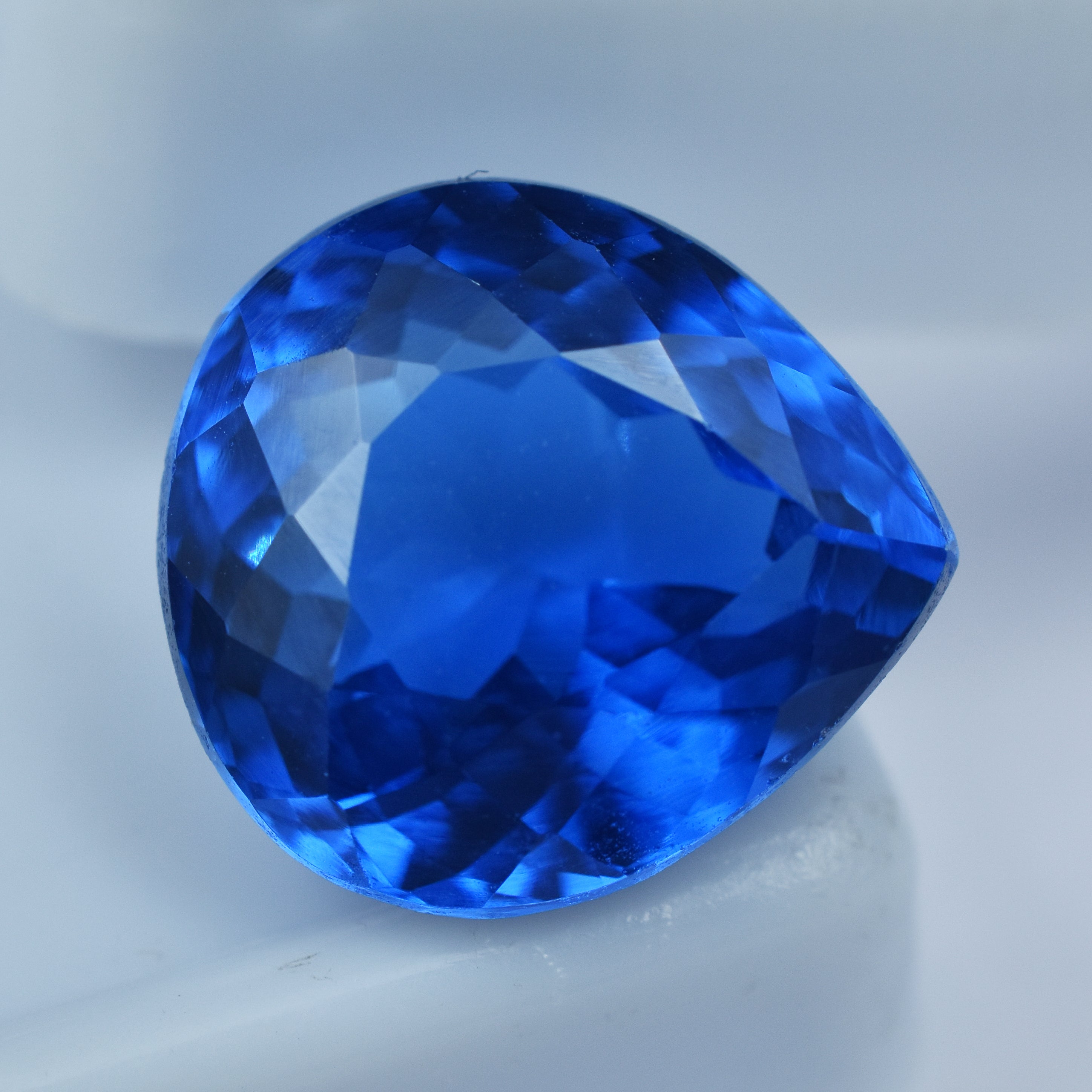 Gorgeous Blue Teal Sapphire Pear Shape 9.00 Carat Certified Natural Loose Gemstone Sapphire Blue Helps To Enhanced Intuition & Communication Very Beautiful Teal Sapphire Gem