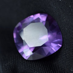 Natural Sapphire Loose Gemstone Certified 10.23 Ct purple Square Cushion shape Sapphire Square Cushion Cut Loose Gemstone Certified-AAA+ Top Quality Gem-Ring & Jewelry Making Gems