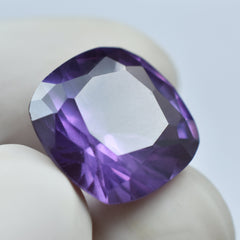 Natural Sapphire Loose Gemstone Certified 10.23 Ct purple Square Cushion shape Sapphire Square Cushion Cut Loose Gemstone Certified-AAA+ Top Quality Gem-Ring & Jewelry Making Gems