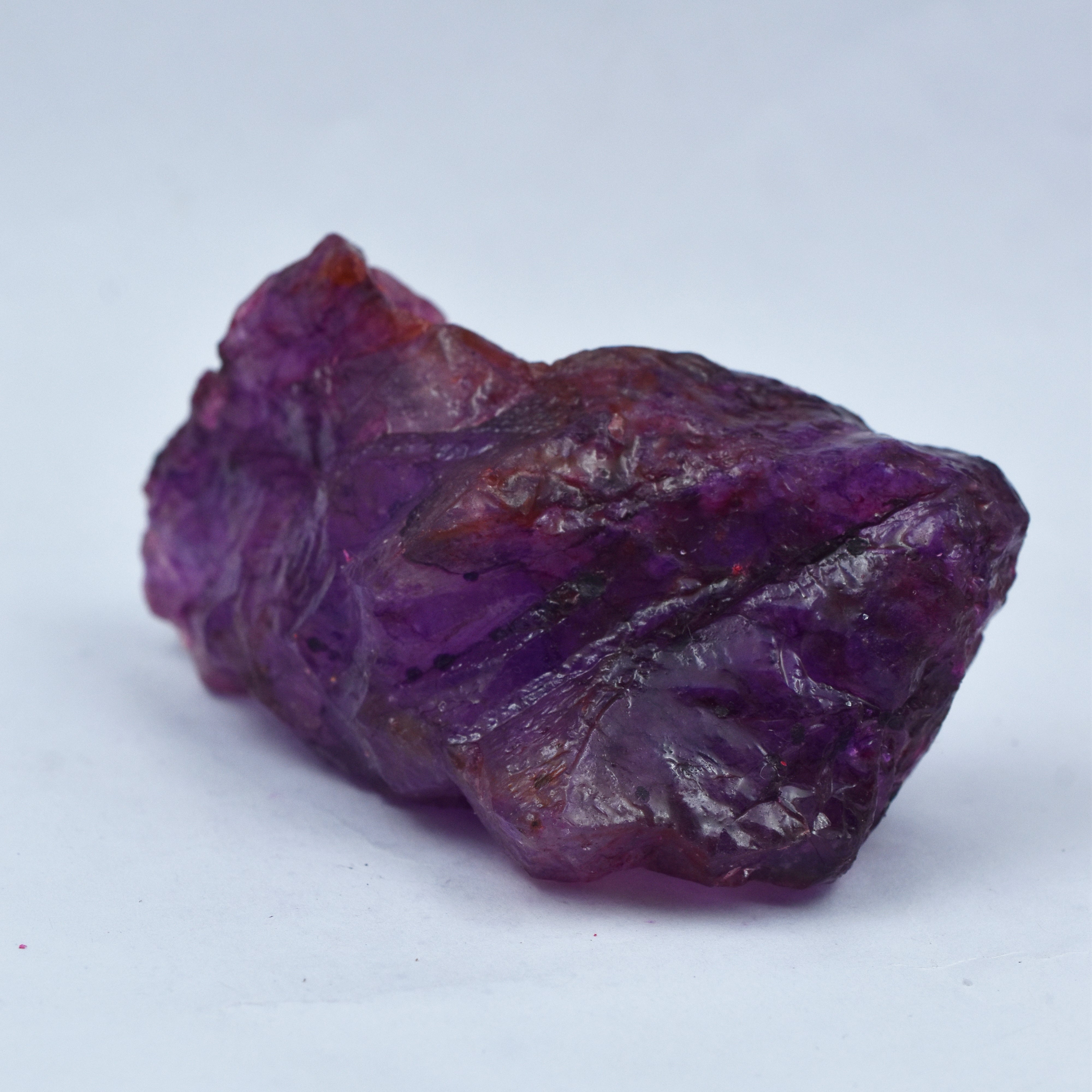 2000 Carats Certified Natural Huge Surprising Purple Sapphire Rough Gemstone Excellence Quality Rocks and Minerals 92x45 mm Gift Them want to improve their decision-making skills