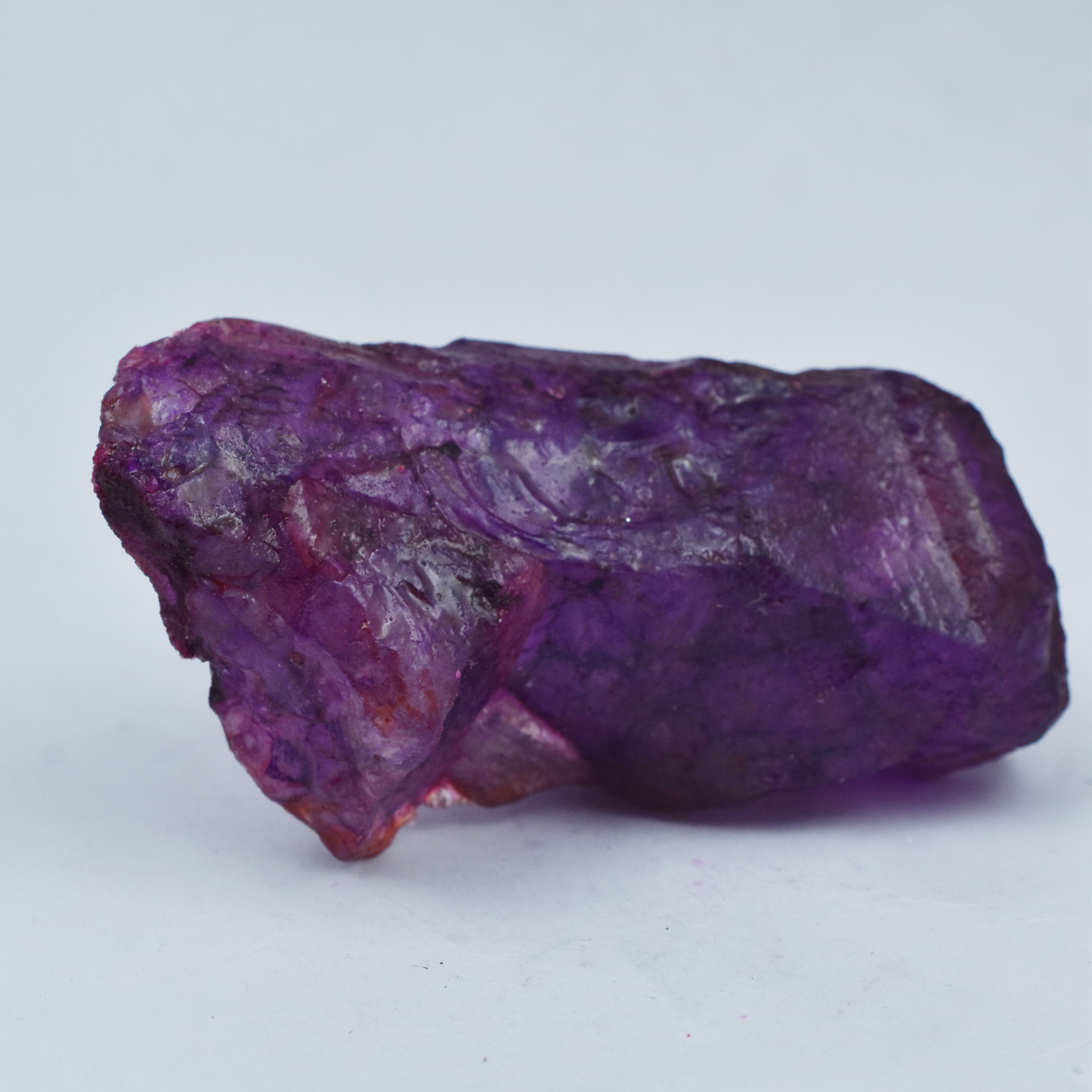 2000 Carats Certified Natural Huge Surprising Purple Sapphire Rough Gemstone Excellence Quality Rocks and Minerals 92x45 mm Gift Them want to improve their decision-making skills