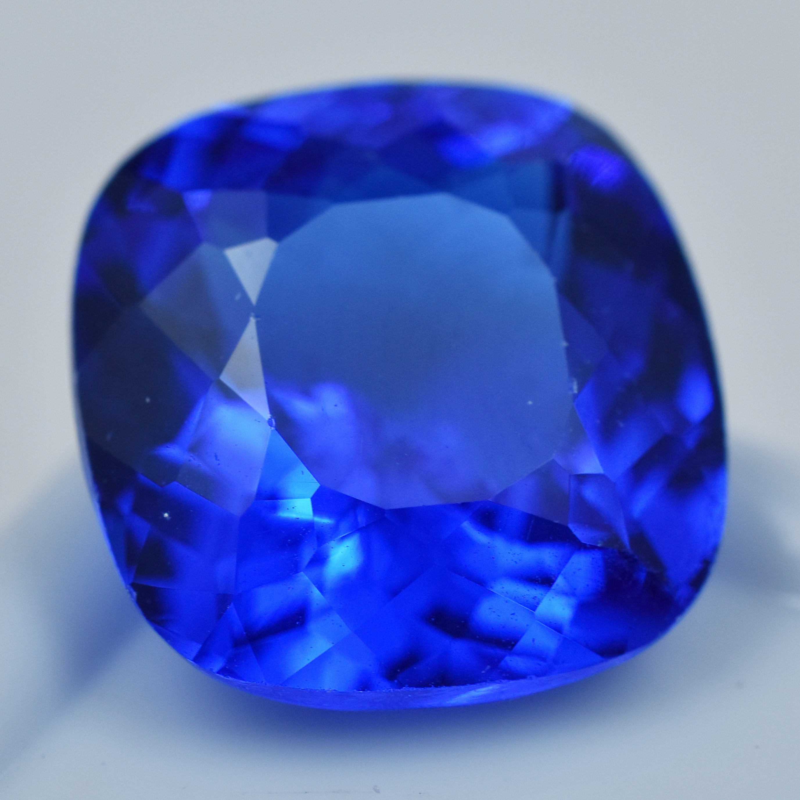 Natural Square Cushion Cut 7.40 Carat Blue Color Tanzanite Loose Gemstone Tanzanite Jewelry Free Shipment With extra Gift