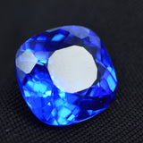 Natural Square Cushion Cut 7.40 Carat Blue Color Tanzanite Loose Gemstone Tanzanite Jewelry Free Shipment With extra Gift