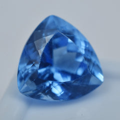 Perfect Blue Sapphire 5.20 Carat Trillion Cut Natural Certified Loose Gemstone Known For Luster and Brilliance