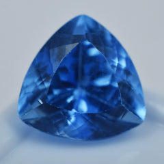 Perfect Blue Sapphire 5.20 Carat Trillion Cut Natural Certified Loose Gemstone Known For Luster and Brilliance