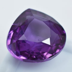 Perfect Tanzanite Gemstone From Tanzania Certified 10.45 Carat Pear Shape Purple Tanzanite Natural Loose Gemstone