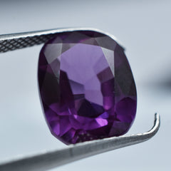 Natural 5.25 Carat Cushion Cut Natural Color-Change Certified Alexandrite Loose Gemstone Jewelry Making Gem