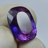 Beautiful 10.99ct color-changing sapphire, cushion-cut, 13x10x8mm.