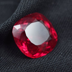 Burmese Ruby 6.75 Carat Square Cushion Cut Natural Red Ruby Certified Gorgeous Rubies Red Loose Gemstone Best For Relationship Enhancement Ruby Gem