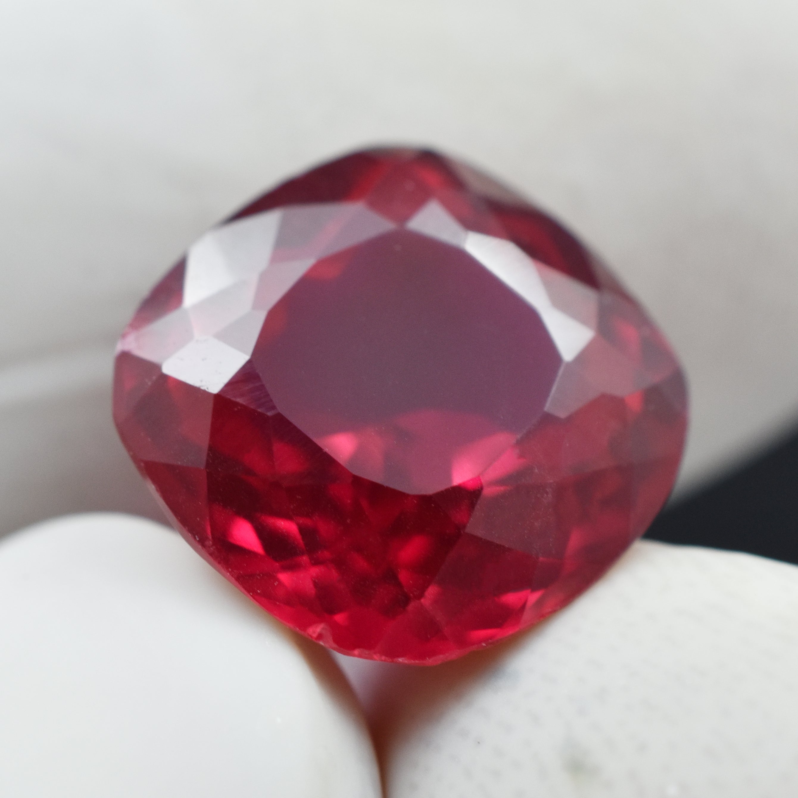 Burmese Ruby 6.75 Carat Square Cushion Cut Natural Red Ruby Certified Gorgeous Rubies Red Loose Gemstone Best For Relationship Enhancement Ruby Gem