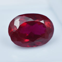 Amazing Certified Ruby Red 7.20 Carat Oval Shape Natural Loose Gemstone Best For Emotional Balance