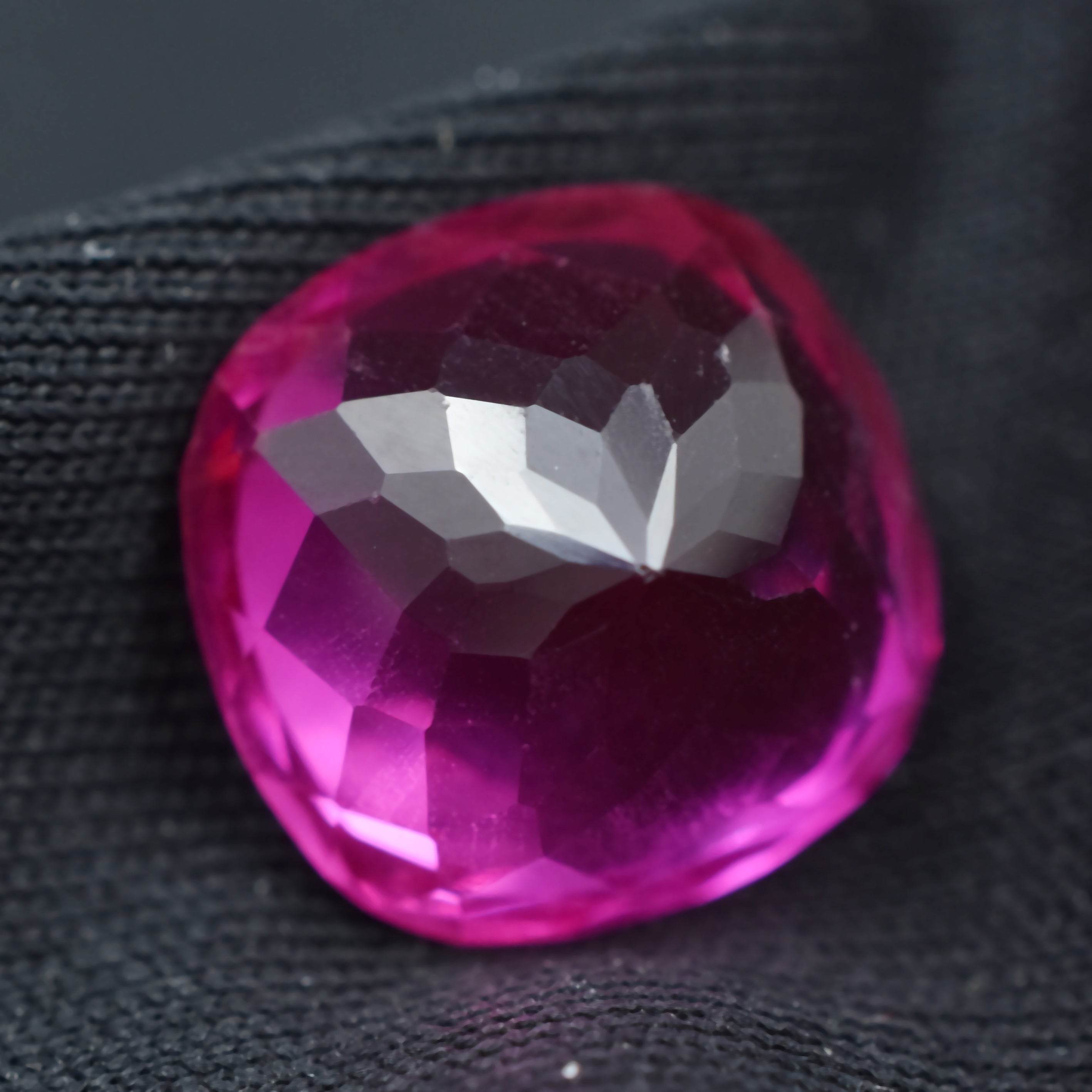 Sparkling Sapphire Gemstone Square Cushion Cut 9.60 Carat Certified Natural Sapphire Loose Pink Gemstone