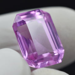 Very Beautiful Emerald Cut Pink Sapphire 8.25 Carat Certified Natural Loose Sapphire Gemstone Sapphire Jewelry