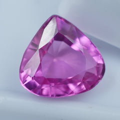 6.00 Carat Prettiest Sapphire Glistened Gemstone Certified Pear Cut Natural Pink Gemstone Best For Jewelry Collection