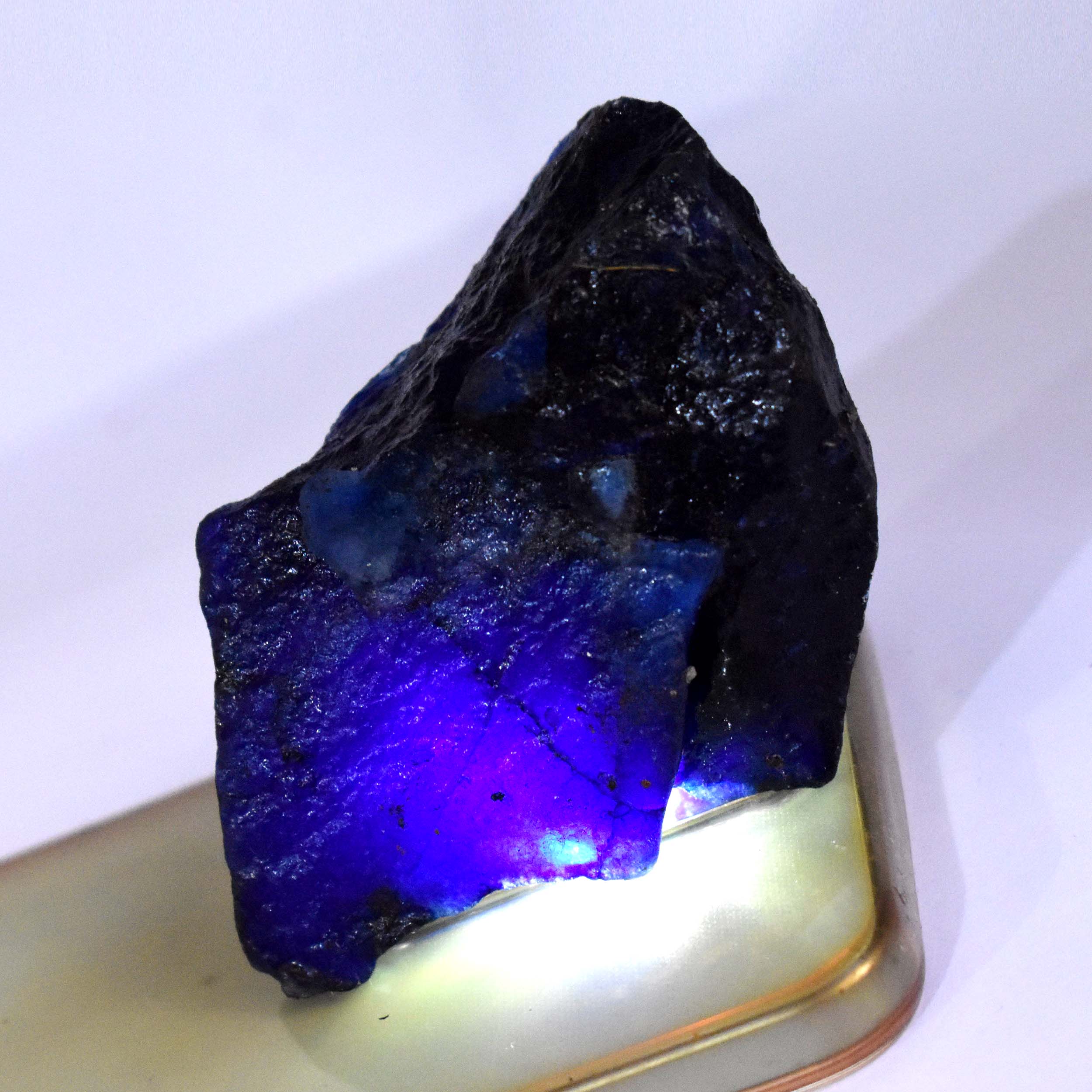 355.25 Ct Natural Blue Tanzanite Rough Certified Uncut Raw Rough Loose Gemstone | Free Delivery & Free Gift | Best For Jewelry Making Gemstone