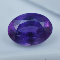 Tanzanite Gemstone 4.10 Carat Oval Cut Certified Natural Loose Gem Beautiful Purple Gemstone From Tanzania