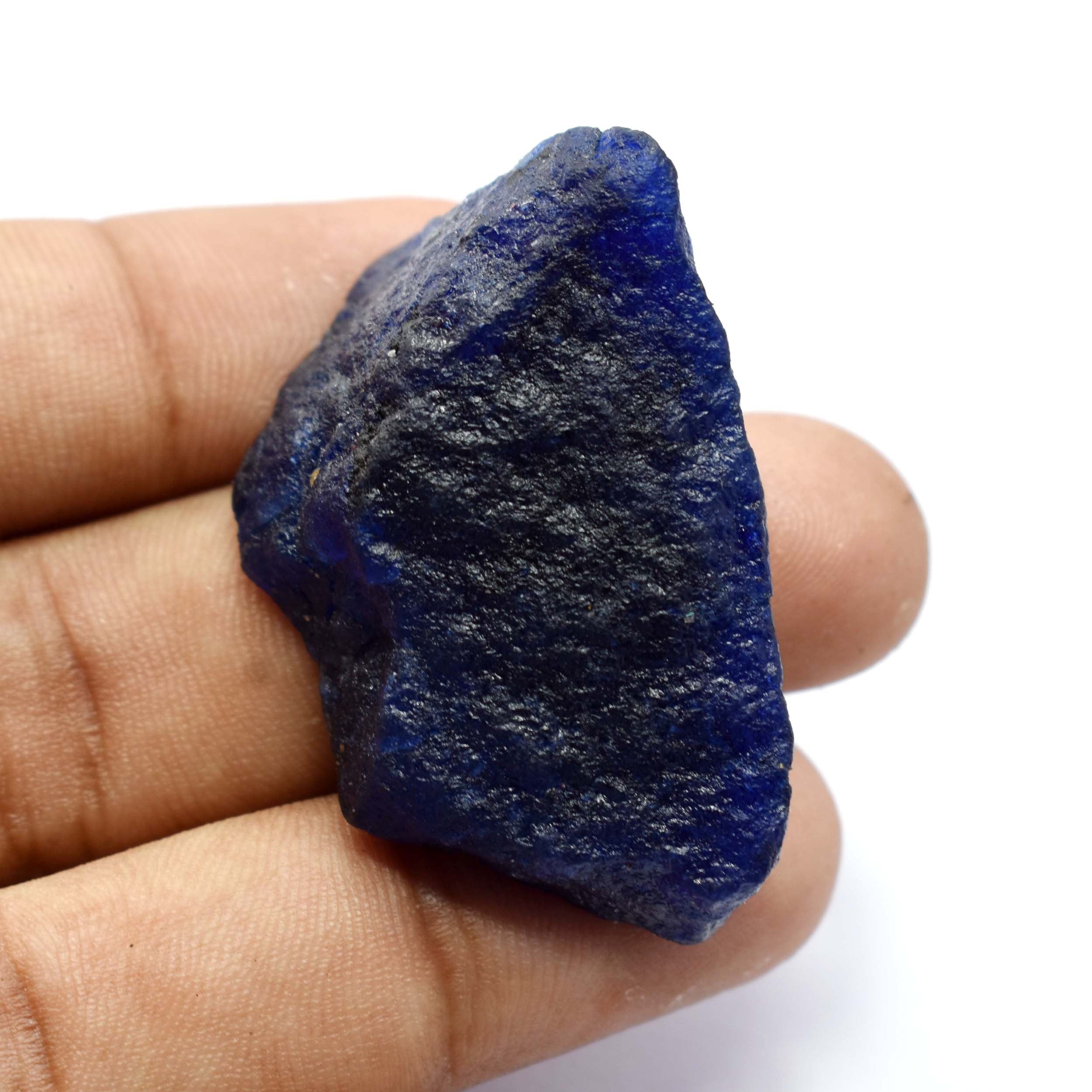 Blue Sapphire Raw 78.98 Ct Rough Sapphire Gem From Africa Natural Certified Free Delivery With Extra Free Gift