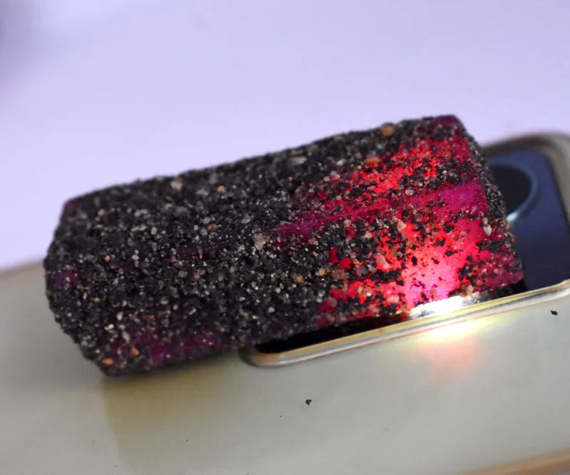 raw ruby stones