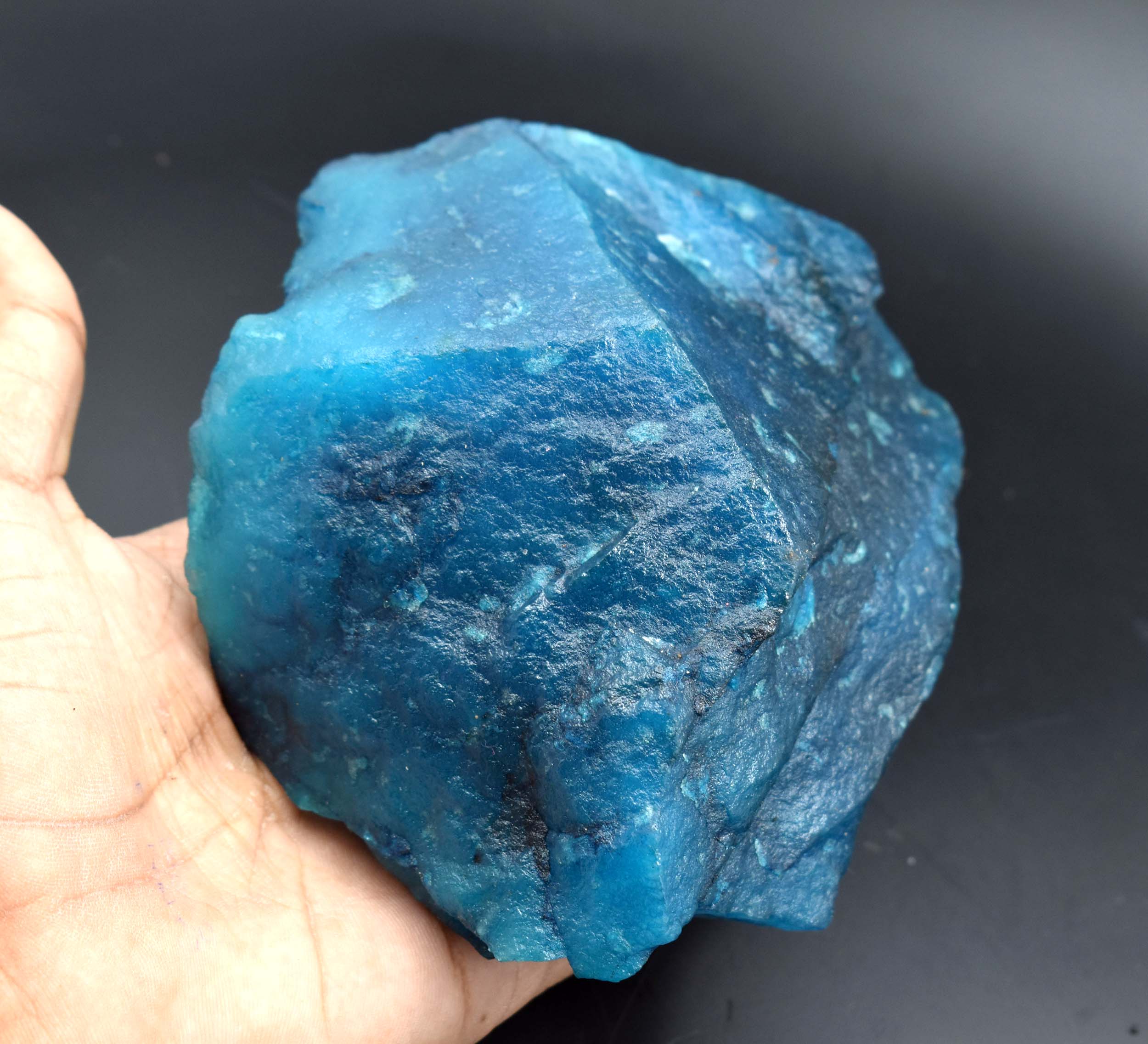 Bumper Offer On Aquamarine !! Natural Uncut Rough 2500.65 Ct Blue Aquamarine Raw Rough Certified Loose Gemstone | Best For Investment Potential & Collectability