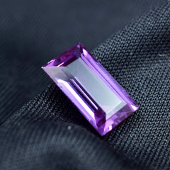 ON SALE !! Purple Tanzanite Gemstone 10.32 Emerald Cut Ring Size Natural Certified Purple Loose Gemstone free delivery free gift