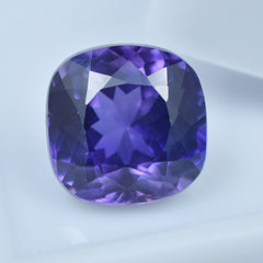 Natural Adorable Purple Gem 6.30 Carat Certified Natural Square Cushion Cut Tanzanite Loose Gemstone