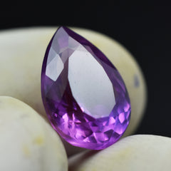 Purple Tanzanite Pear Cut 5.40 Carat Best December Birthstone Natural Jewelry Making Loose Certified Gemstone