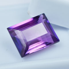 Tanzanite Gemstone Form Tanzania 9.80 Carat Certified Emerald Cut Natural Loose Gemstone Jewelry Making Gem