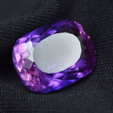 Purple Tanzanite Have Attractive & Metaphysical Properties 8.20 Carat Cushion Cut Natural Tanzanite Certified Purple Color Loose Gemstone