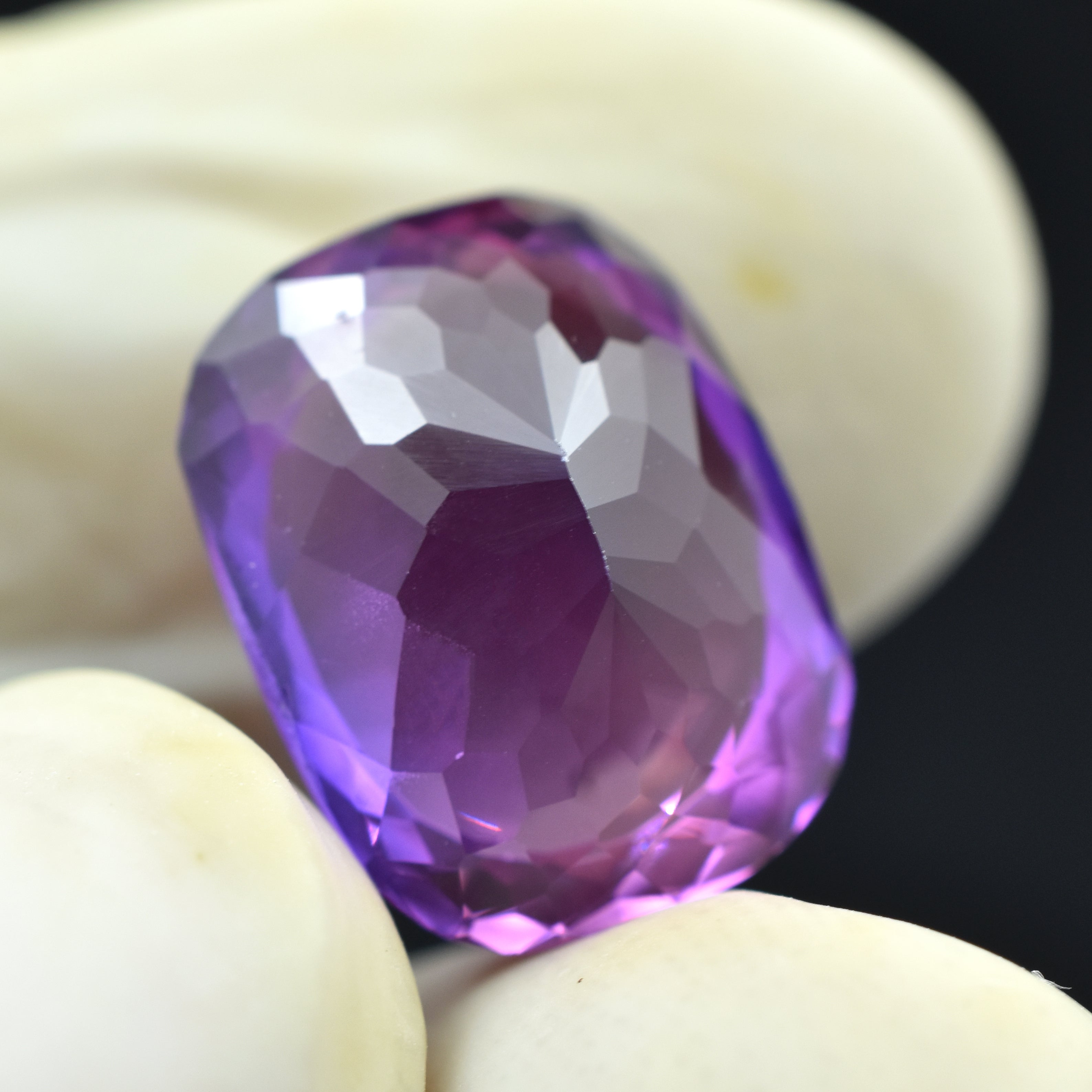 Purple Tanzanite Have Attractive & Metaphysical Properties 8.20 Carat Cushion Cut Natural Tanzanite Certified Purple Color Loose Gemstone