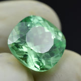 Natural 8.10 Carat Beautiful Montana Bluish Green Sapphire Certified Loose Gemstone Genuine Green Sapphire Gem For Rings