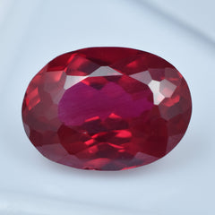 Jewelry Making Ruby Gem 5.70 Carat Red Ruby Certified Natural Oval Cut Loose Gemstone