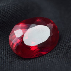 Jewelry Making Ruby Gem 5.70 Carat Red Ruby Certified Natural Oval Cut Loose Gemstone