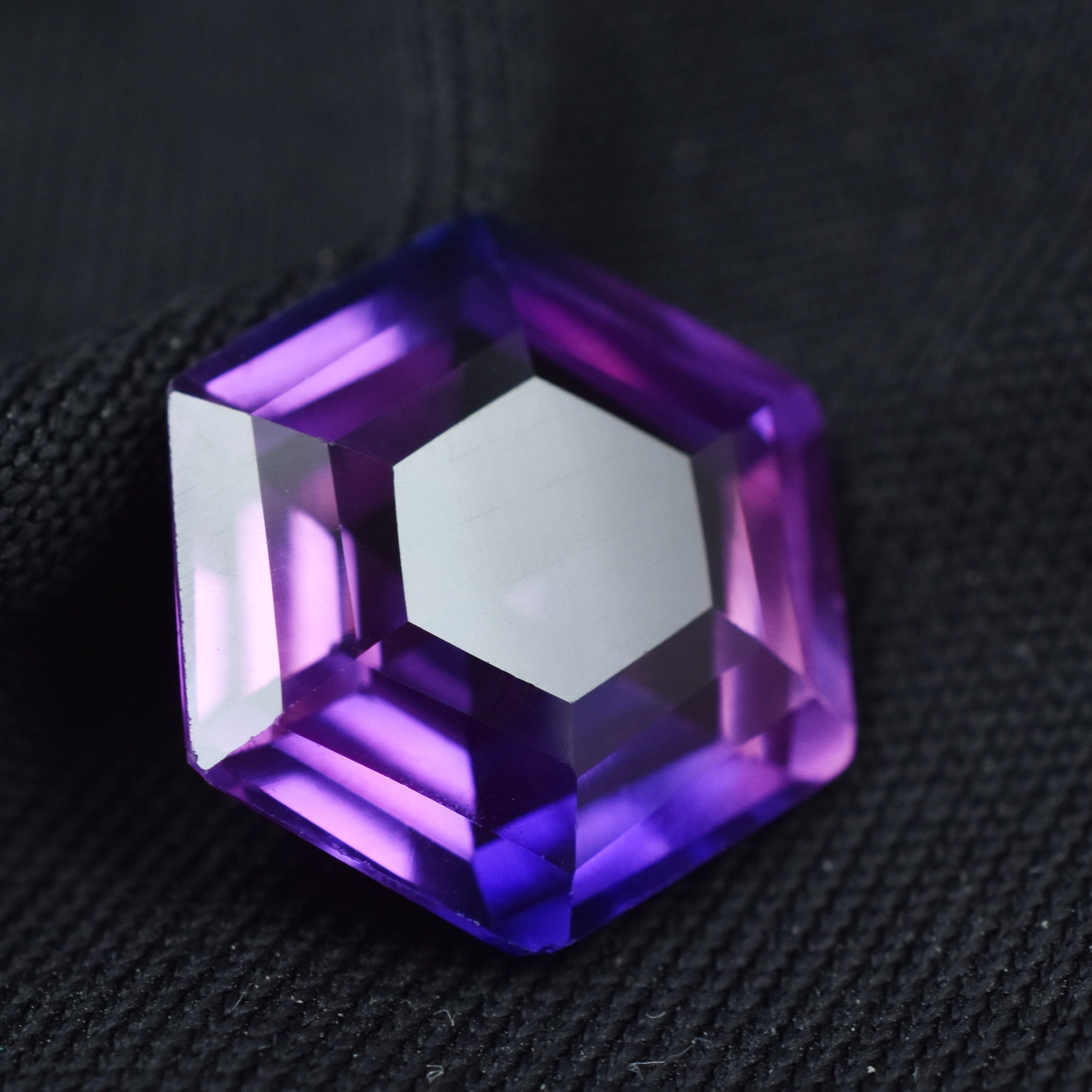 Natural Flawless Purple 9.56 Carat Sapphire Ceylon Octagon Shape Ring Size  Loose Gemstone Certified, Best Quality Sapphire For Gift , Ring & Jewelry Making Gemstone Free Gift Free Delivery