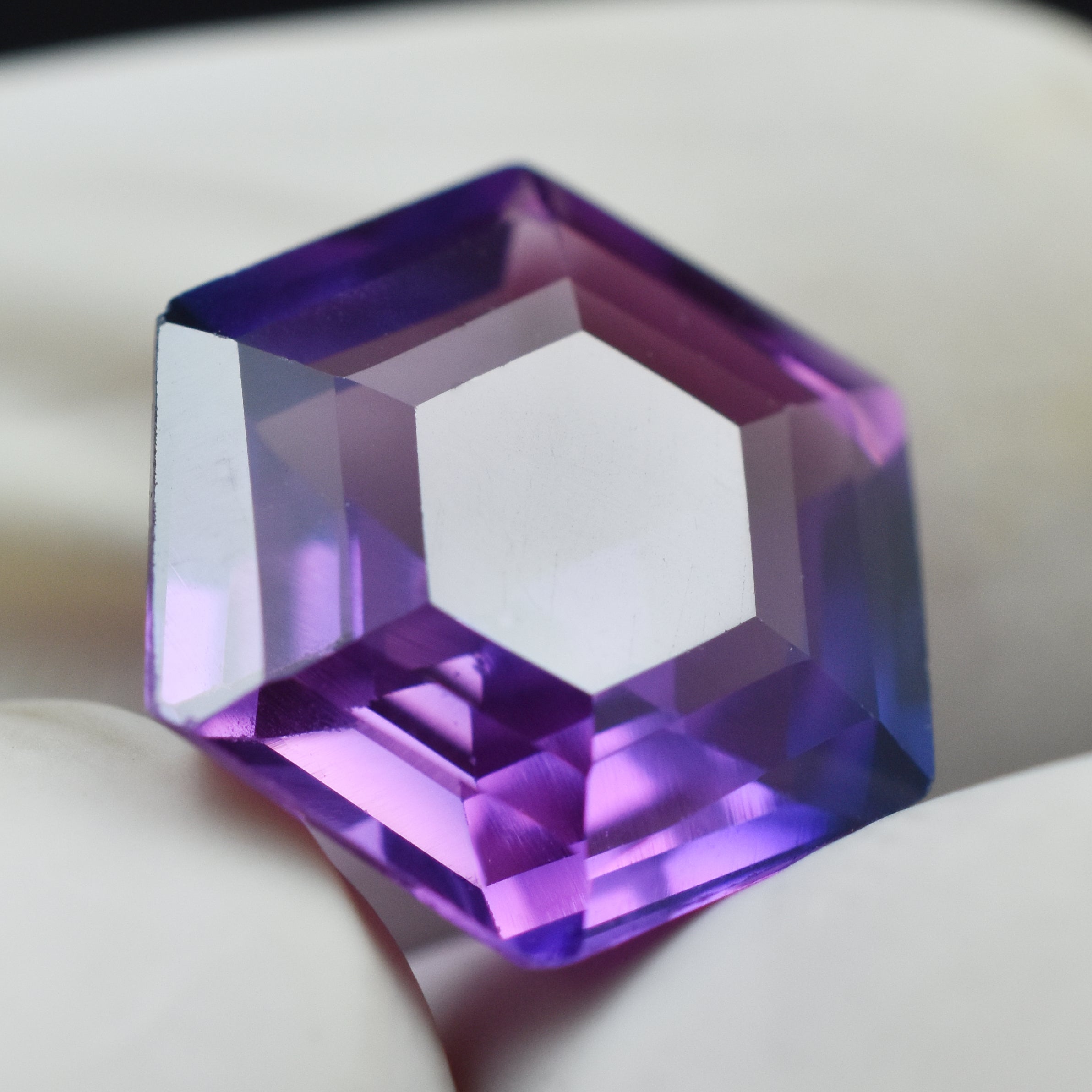 Natural Flawless Purple 9.56 Carat Sapphire Ceylon Octagon Shape Ring Size  Loose Gemstone Certified, Best Quality Sapphire For Gift , Ring & Jewelry Making Gemstone Free Gift Free Delivery
