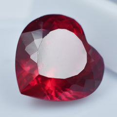 Protective Gem Certified 9.70 Ct Heart Shape Natural Rubies Red From Burma Glorious Loose Gemstone