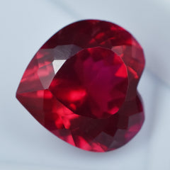 Protective Gem Certified 9.70 Ct Heart Shape Natural Rubies Red From Burma Glorious Loose Gemstone