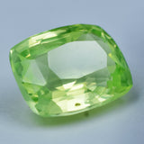 Sapphire Gemstone 8.80 Carat Cushion Cut Natural Bluish Green Color Certified Loose Gemstone Ring Size Gem